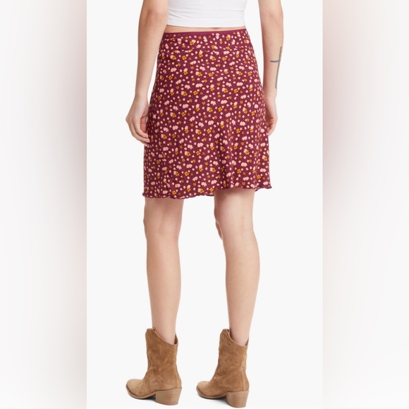 NWOT Free People IRL Floral Skirt Size 2 - Picture 2 of 10